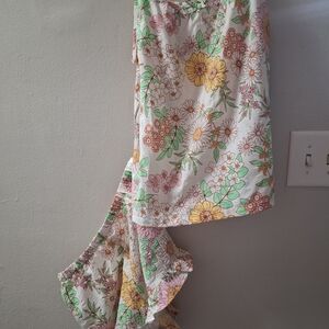 Floral Print Women's Skirt